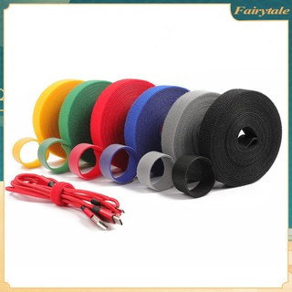 ☢ Bộ quản lý cáp 5m/cuộn Dây buộc cáp không cắt bằng nylon Dây tai nghe chuột Dây bảo vệ cáp Quản lý cuộn dây Quản lý sắp xếp cáp