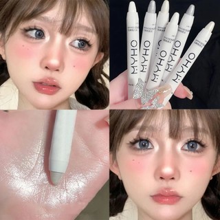  Bút kẻ mắt màu trắng shiny glitter eyeshadow stick eyeliner pen 13 màu matte blue purple pink eye liner makeup brighten silkworm 