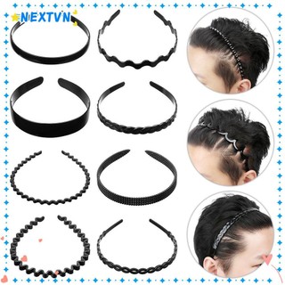 Băng Đô Cài Tóc Màu Đen Chống Trượt Phong Cách Thể Thao Thời Trang Cho Nam Và Nữ