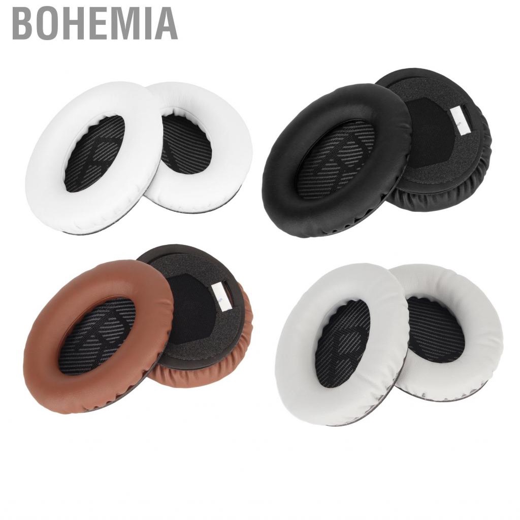 Bohemia Replacement Ear Pads Memory Foam Headphone Cushions For QC35 35ii QC25