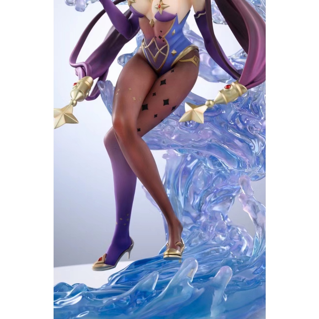 Genshin Impact Mô Hình Nahida Keqing Zhongli Ningguang Trà Đạo Thư Pháp Anime mô hình để bàn làm việc và bàn trang trí.