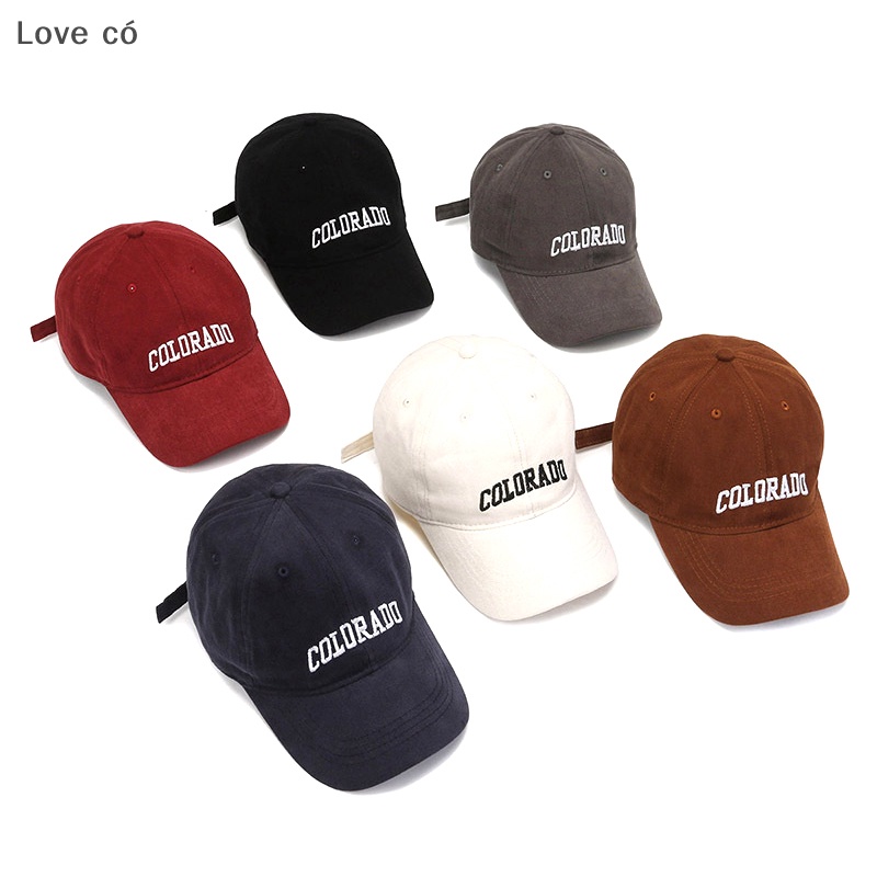 Tình yêu có mùa hè cho nhà thiết kế nam thời trang màu đen mũ bóng chày phụ nữ thể thao bông golf trucker mũ nam kpop mũ chống nắng tình yêu