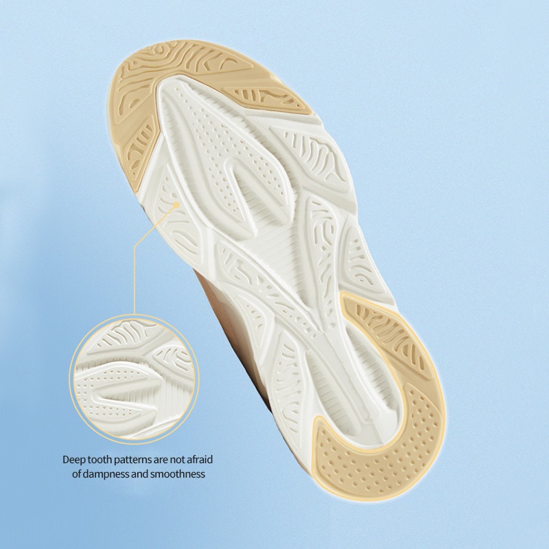 Giày thể thao AMERICAN CAMEL đế mềm nhẹ chống trượt phối lưới thoáng khí thông thường cho nam