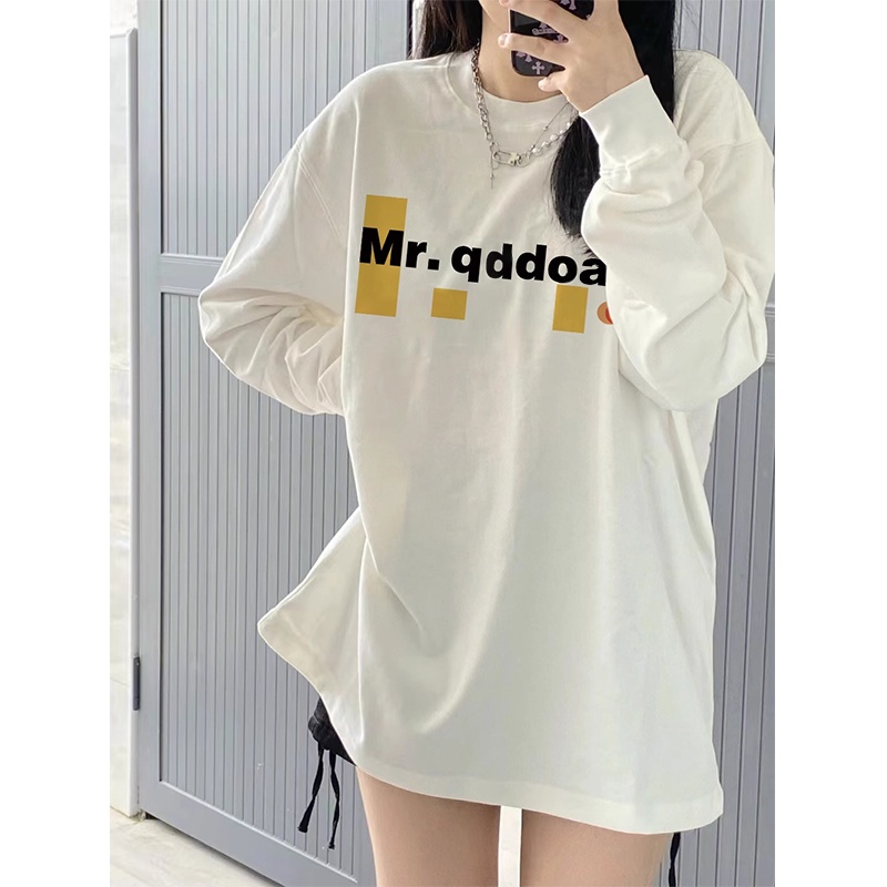 Chalizi phiên bản mới của hàn quốc áo len dài tay mùa thu / đông áo len cặp đôi cổ tròn của phụ nữ