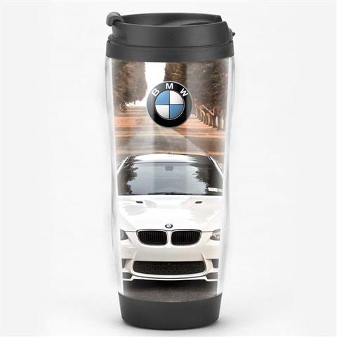 Bình Nước Giữ Nhiệt Bằng Thép Không Gỉ 304 Hai Lớp Tiện Lợi Dành Cho Xe Hơi bmw m