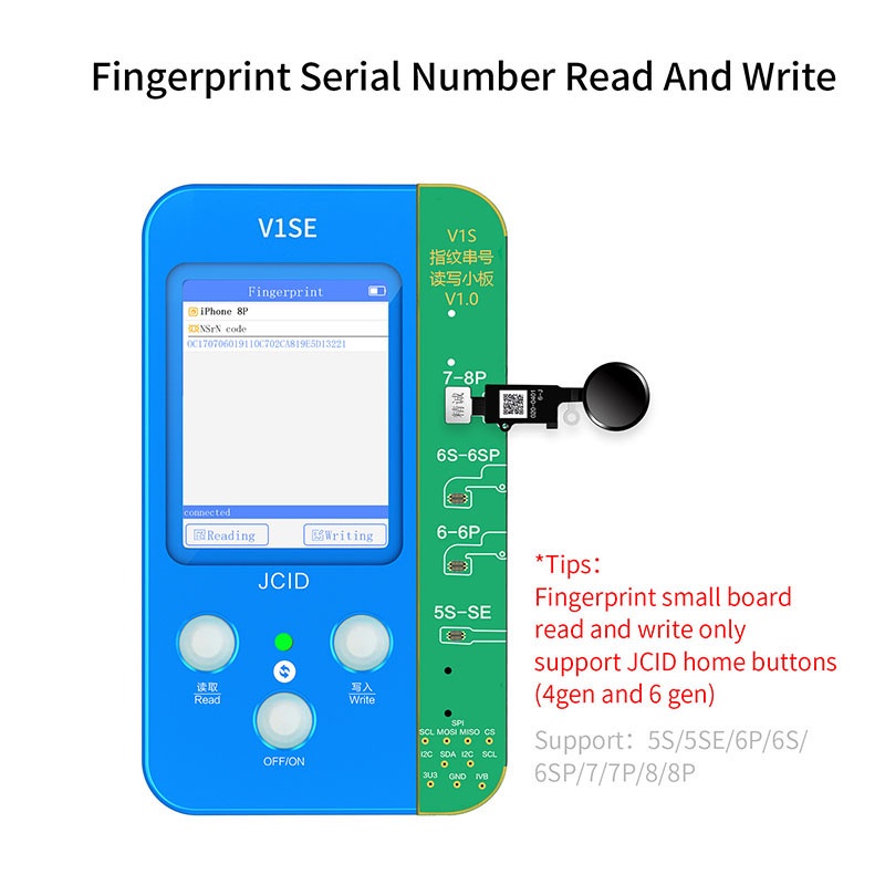 Bảng Mạch Lập Trình Đọc Thẻ ID JCID V1SE V1sepro V1SE Cho Iphone