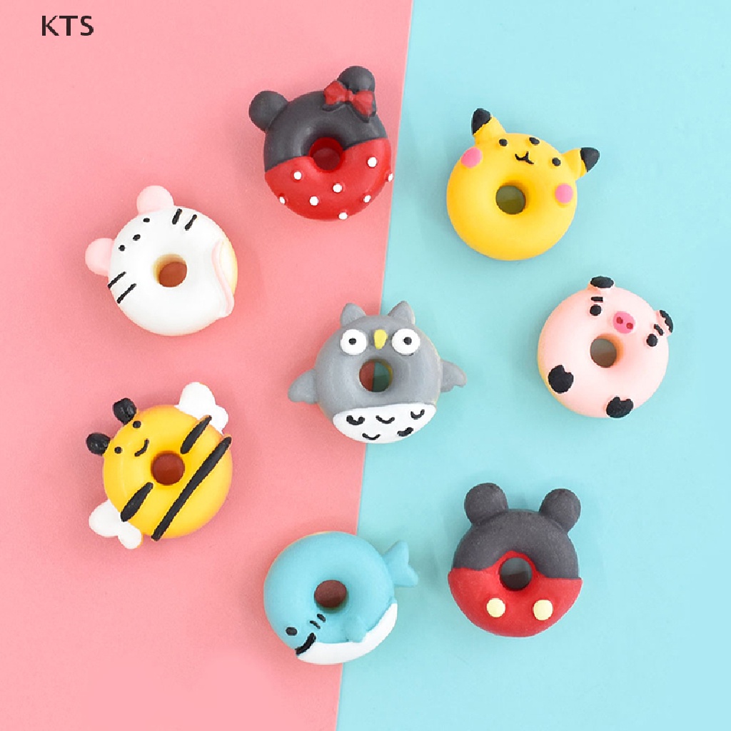 Set 5 Mô Hình Bánh Donut Dễ Thương Dùng Để Trang Trí Nhà Búp Bê