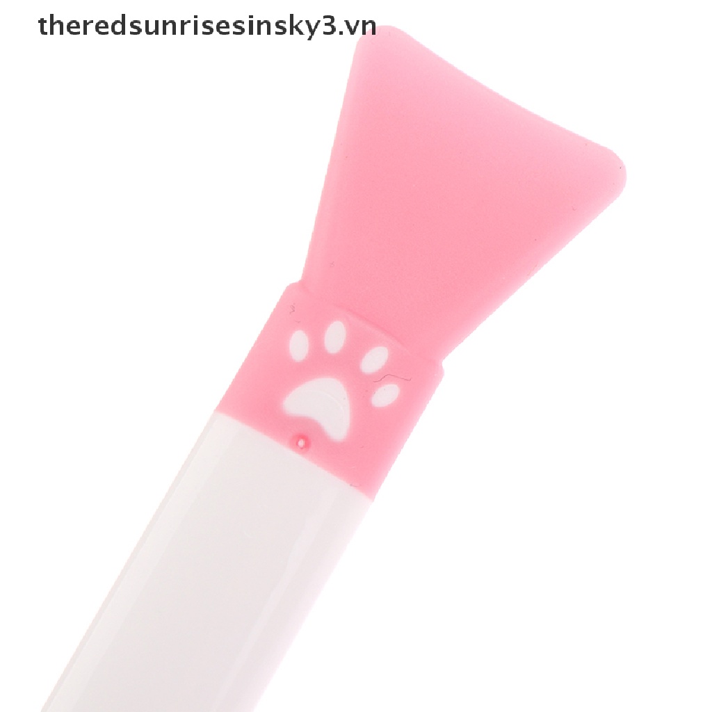 ## 1 Cọ Silicon Hai Đầu Dùng Đắp Mặt Nạ Trang Điểm Chuyên Nghiệp Thời Trang