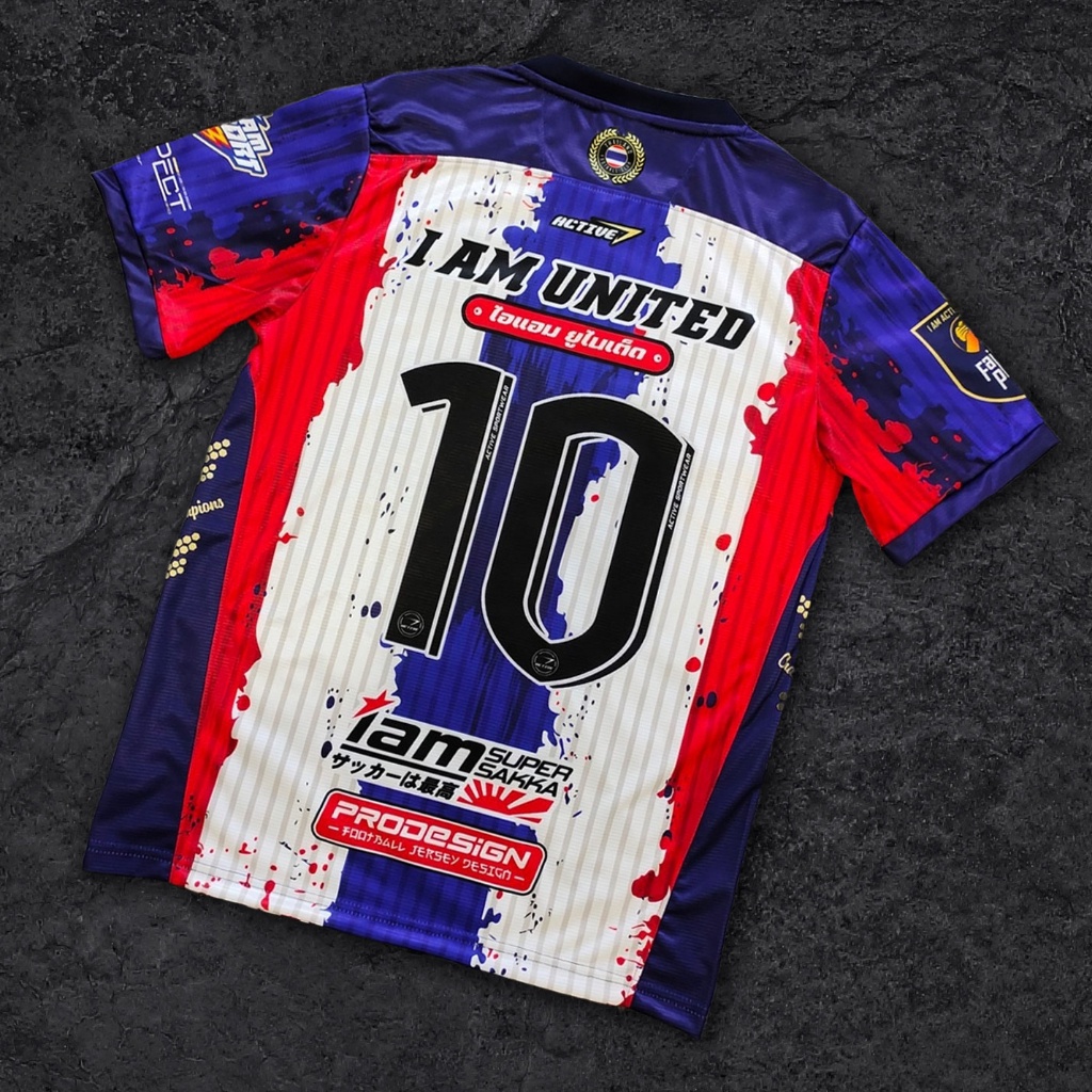 2023 jersey Thái Lan BAJU T-shirtNew Vải Kẻ Sọc Nhỏ Bóng Cao Thiết Kế Tinh Tế Màu Sáng Với logo V.25