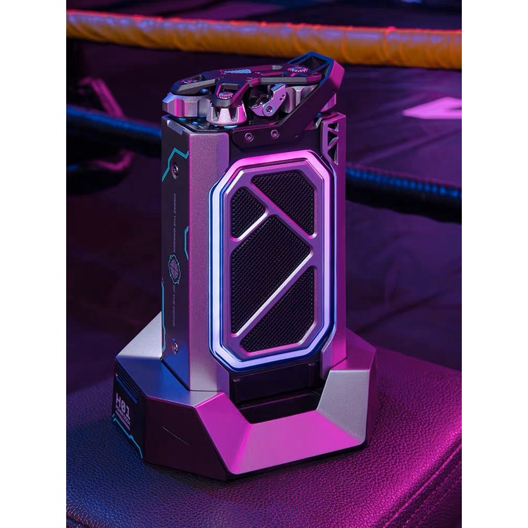 Muzen XOG Shell MW-H1 Loa Bluetooth Máy tính để bàn Chống nước Loa siêu trầm Cyberpunk Streamer