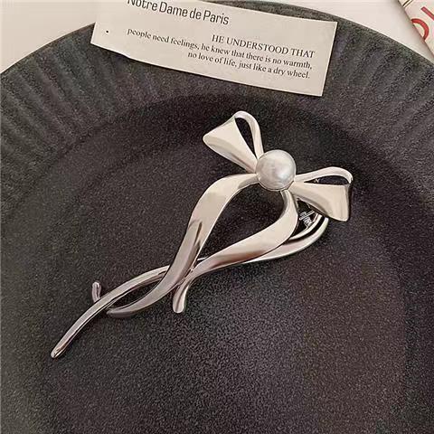 Kẹp TóC HìNh Nơ PhốI HạT NgọC Trai Giả ThờI Trang Cho Nữ