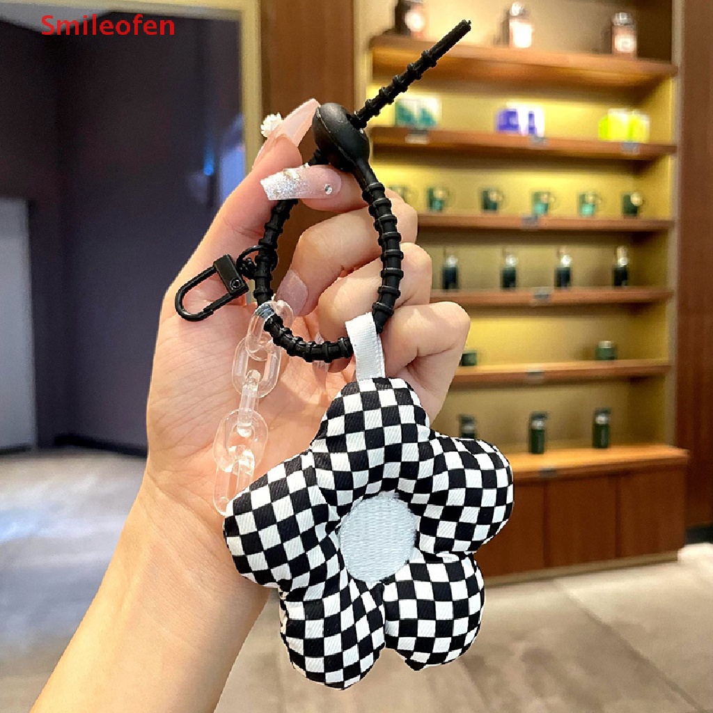 Móc Khóa / Ví / Chìa Khóa Xe Hơi / Túi Hoa Mặt Cười Trang Trí Mới