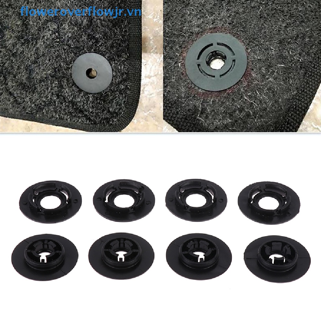 Set 8 Kẹp Cố Định Thảm Lót Sàn Xe Hơi