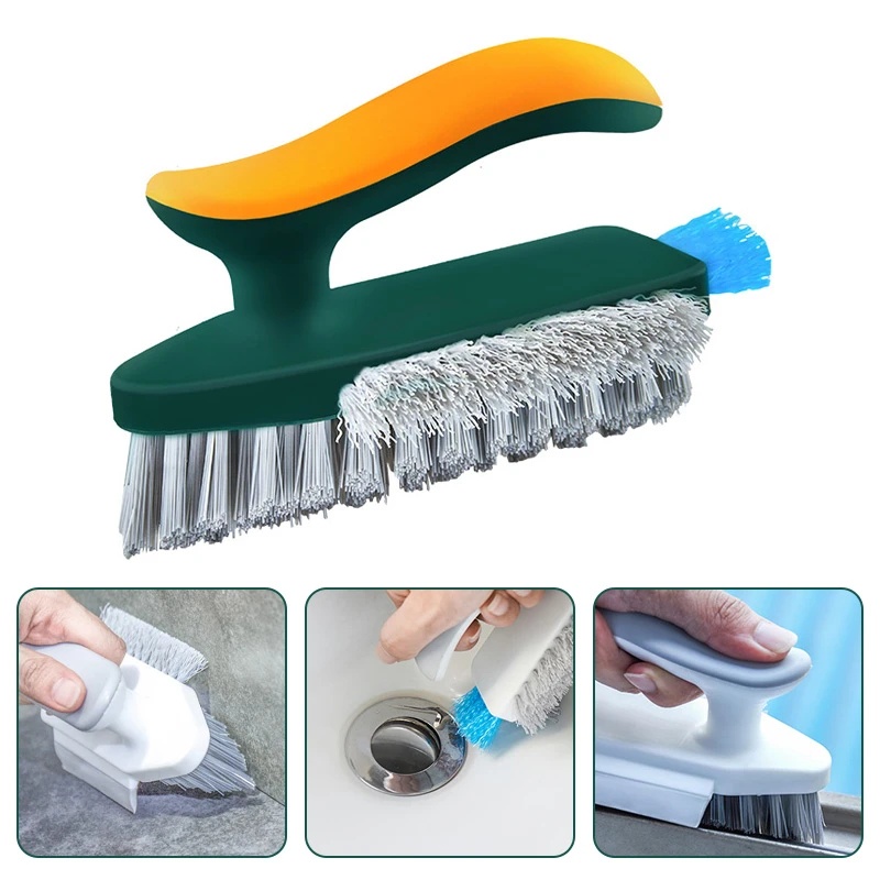 Bàn Chải Làm Sạch Sâu 4 Trong 1 Đa Năng Có Tay Cầm Cho Nhà Bếp / Bồn Tắm / Cửa Sổ