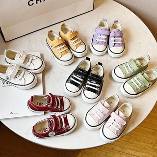 Màu kẹo 7 màu phiên bản hàn quốc trẻ em giày vải bé gái giày vải trẻ em giày vải bé gái giày đế bằng bé gái giày thường ngày cho bé giày vải bé gái giày vải trẻ em giày thường ngày bé gái giày bé gái dép bé gái