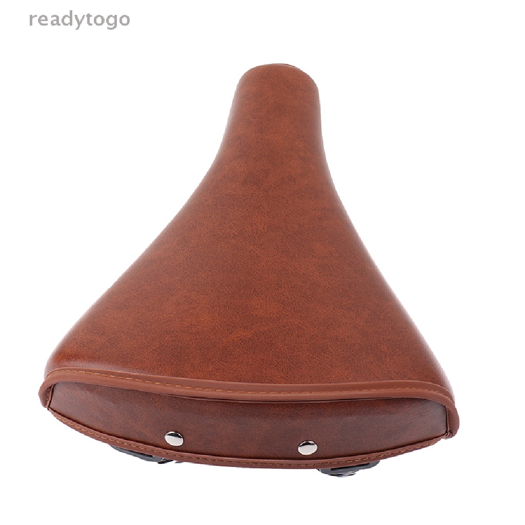 Yên Xe Đạp Chất Liệu Da PU Thoải Mái Phong Cách Retro Vintage