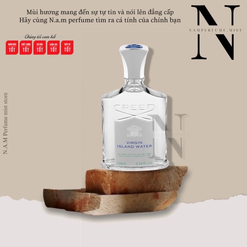Creed Virgin Island Water Eau de Parfum | Nước hoa unisex | Tinh Tế và Sang Trọng