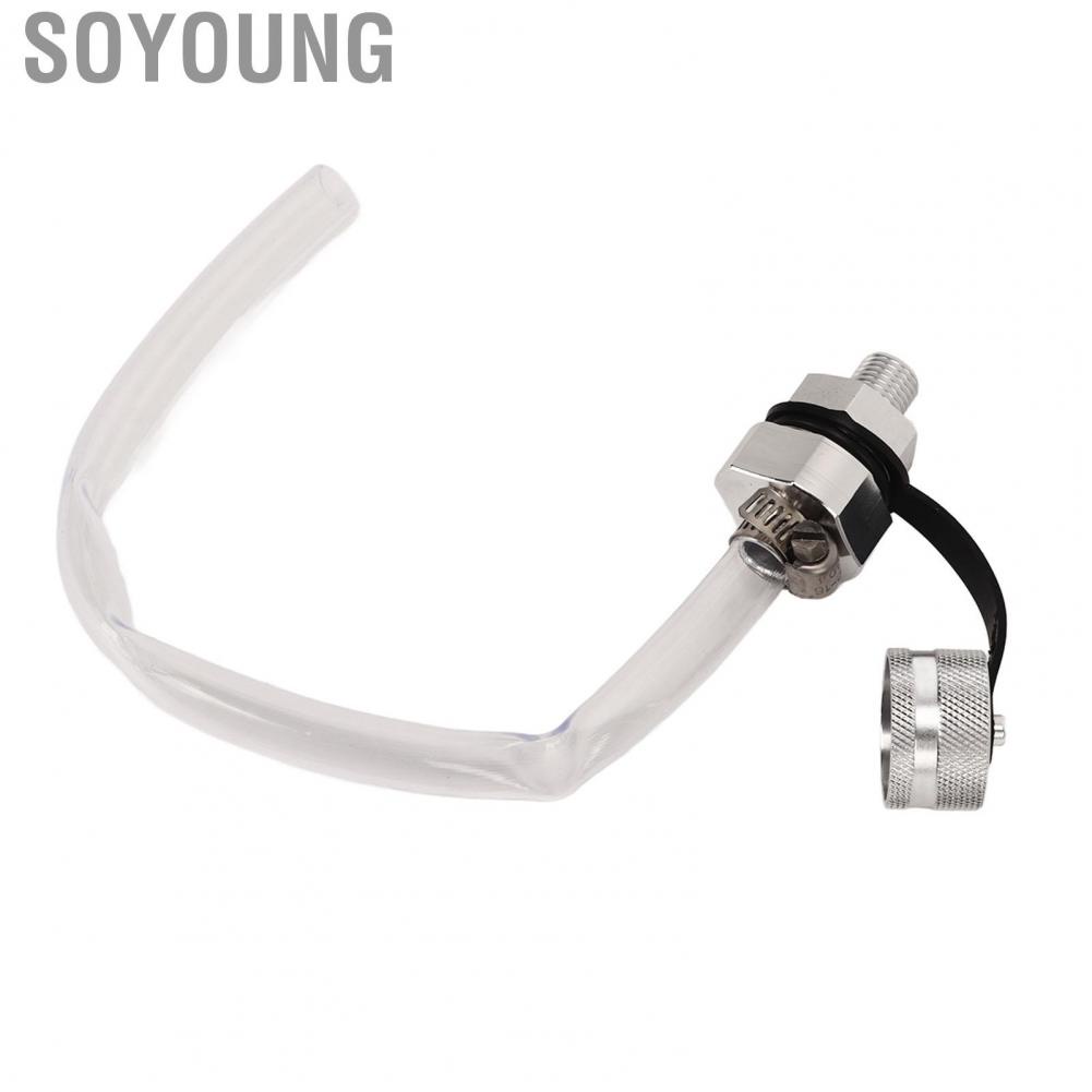 Soyoung Engine Oil Drain Valve  High Efficiency Durable Quick Plug Perfect Sealing Easy To Install for Car