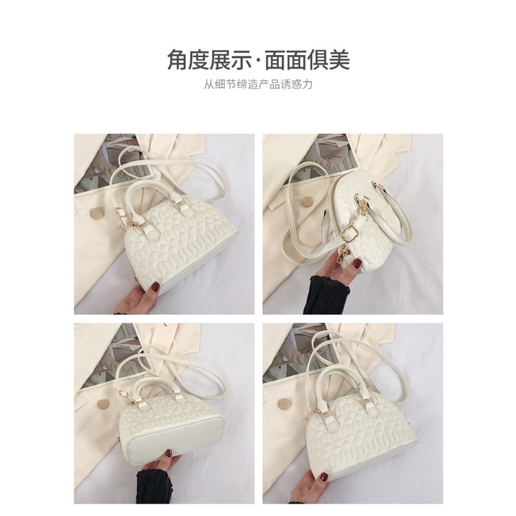 Ba Lô Đeo Vai Một Bên Vai Màu Trơn Đính Kim Cương Tươi Mới Thời Trang Mùa Xuân 2023 Dành Cho Bạn Nữ