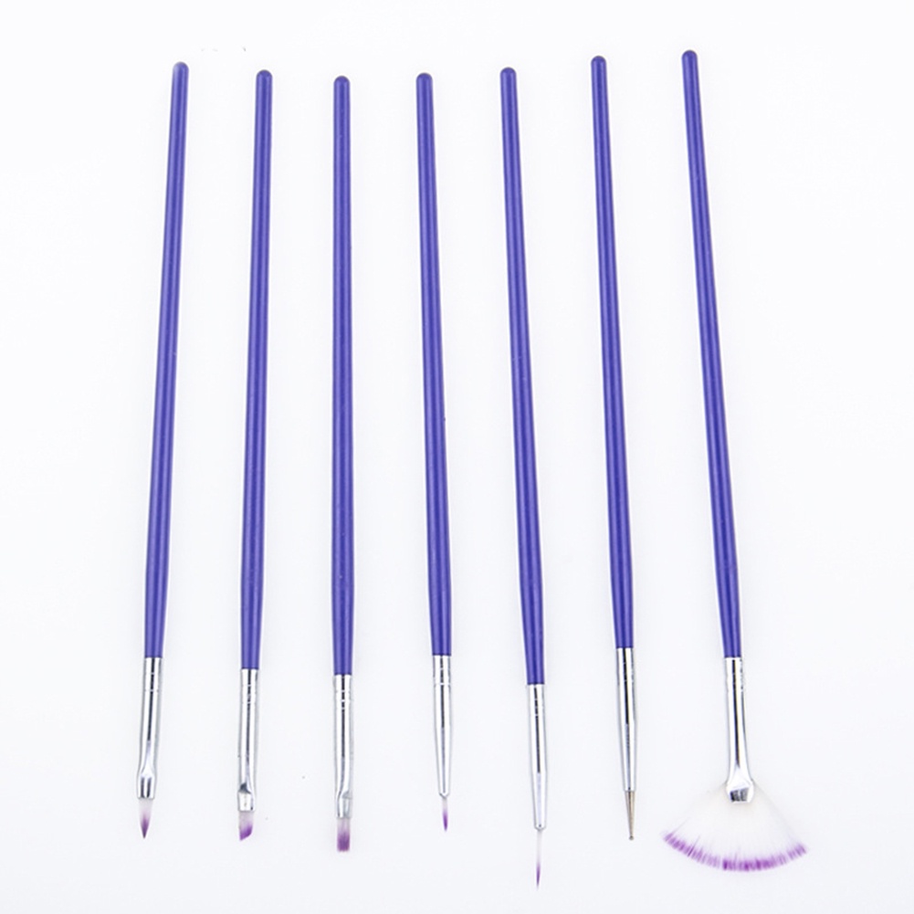 Set 7 Cọ Vẽ Trang Trí Móng Tay Nghệ Thuật
