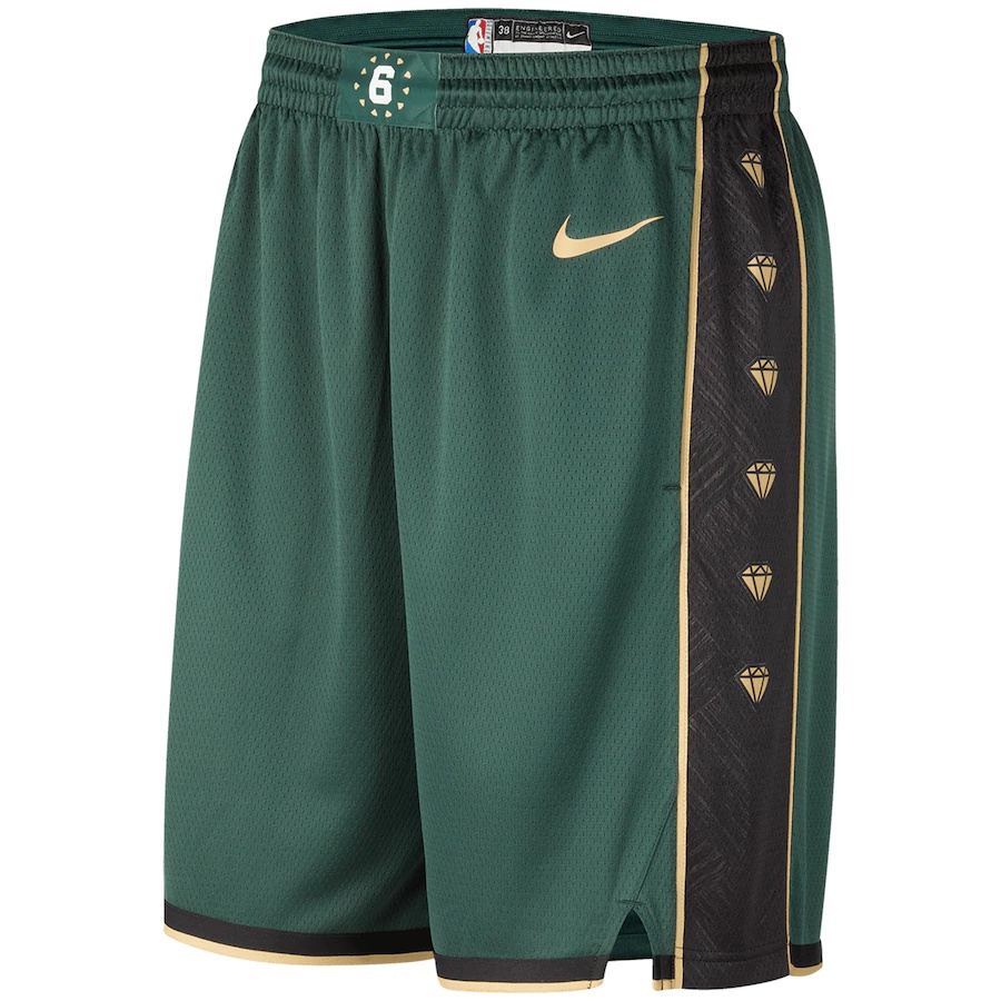 Quần Short Thể Thao Bóng Rổ Boston Celtics 23 Dáng Rộng Màu Xanh Lá Thời Trang Cho Nam