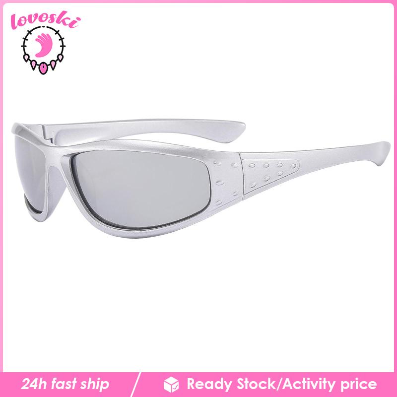 Kính Mát Hình Chữ Nhật Phong Cách Retro Chạy Bộ Ngoài Trời