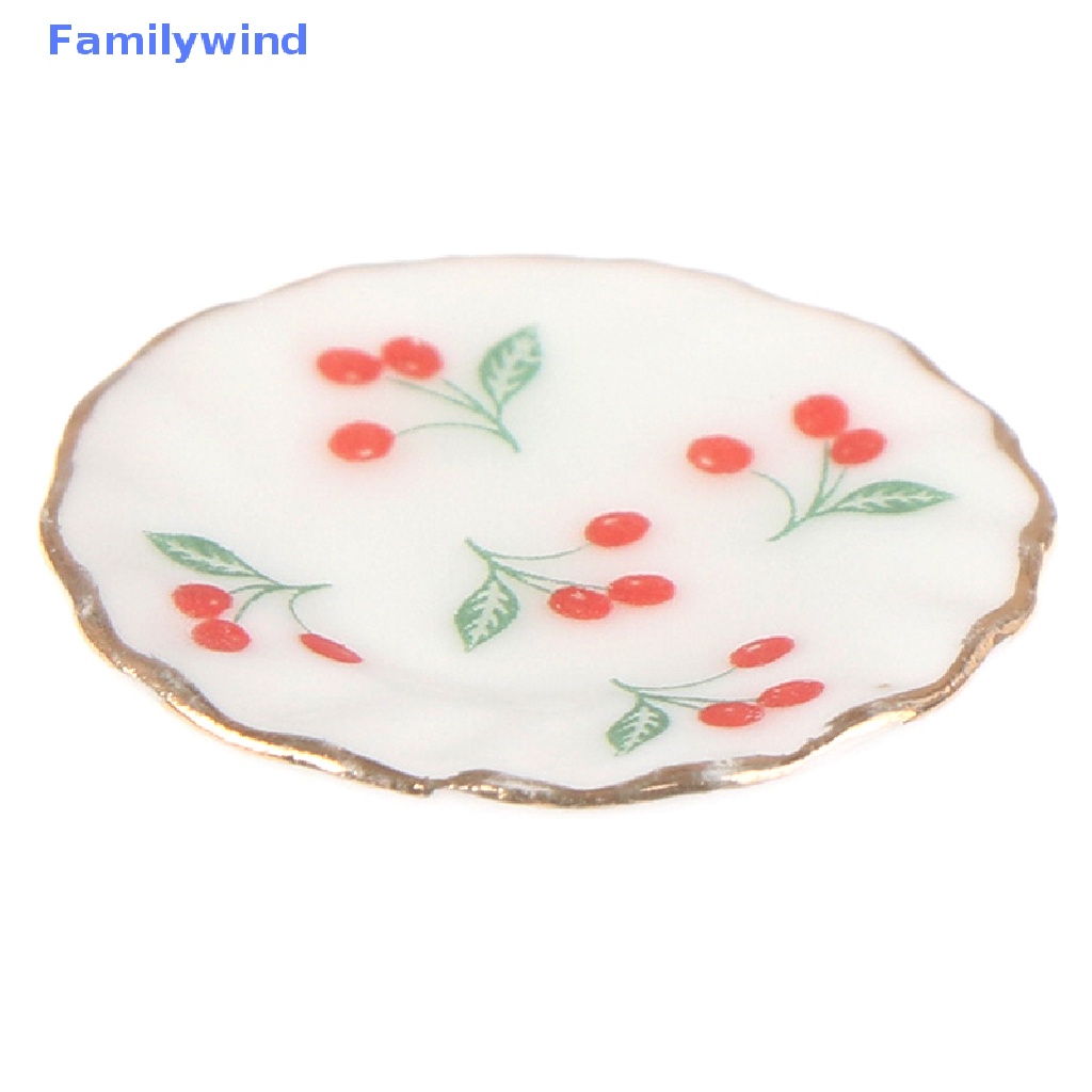 Set 4 Món Chén Đĩa 1: 12 Trang Trí Nhà Búp Bê