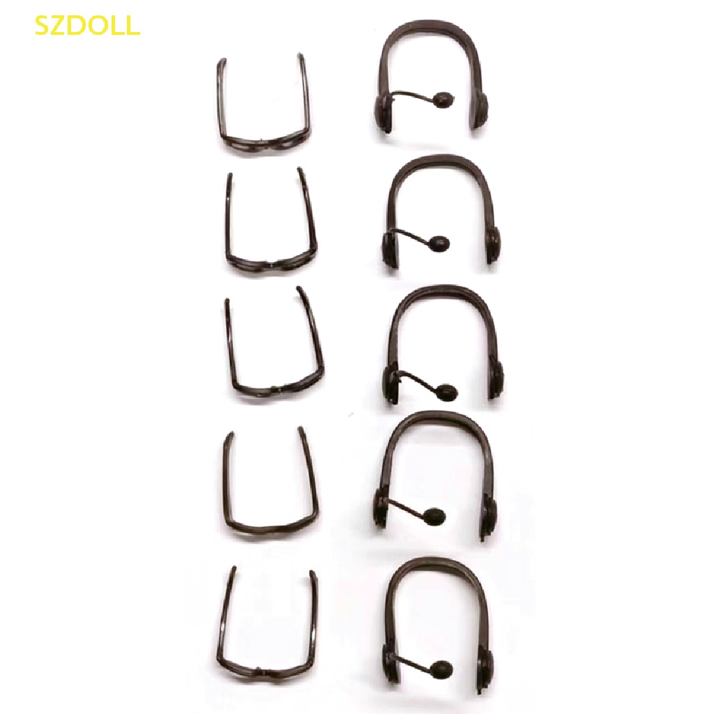 Set Mắt Kính 5 Kính + 5 Tai Nghe Dành Cho Búp Bê Tỉ Lệ 1: 6