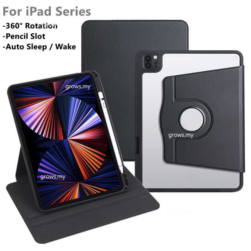 Ốp Máy Tính Bảng Xoay 360 Độ Cho iPad 10 10th Generation 10.9 2022 iPad 7 8 9 Air 5 4 Pro 11 2022 2021 2020