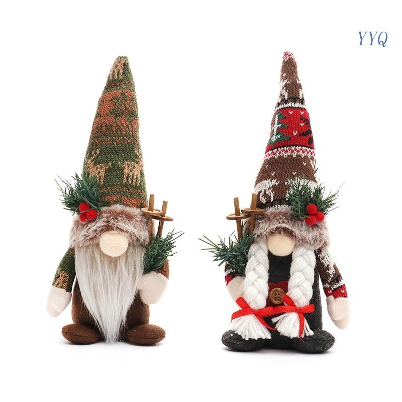 Yyq Mũ Elf Dwarf Dệt Kim Phong Cách Giáng Sinh Gnome Mỹ Cho Nhà Bếp Tiệc Lễ Hội
