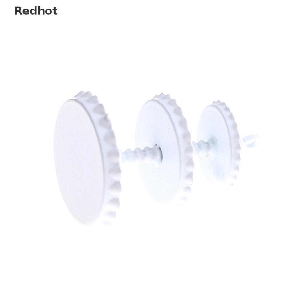 1 Giá Đỡ Bánh Kẹo Tráng Miệng 3 Tầng Bằng Kim Loại Màu Trắng 1 / 12 Trang Trí Nhà Búp Bê