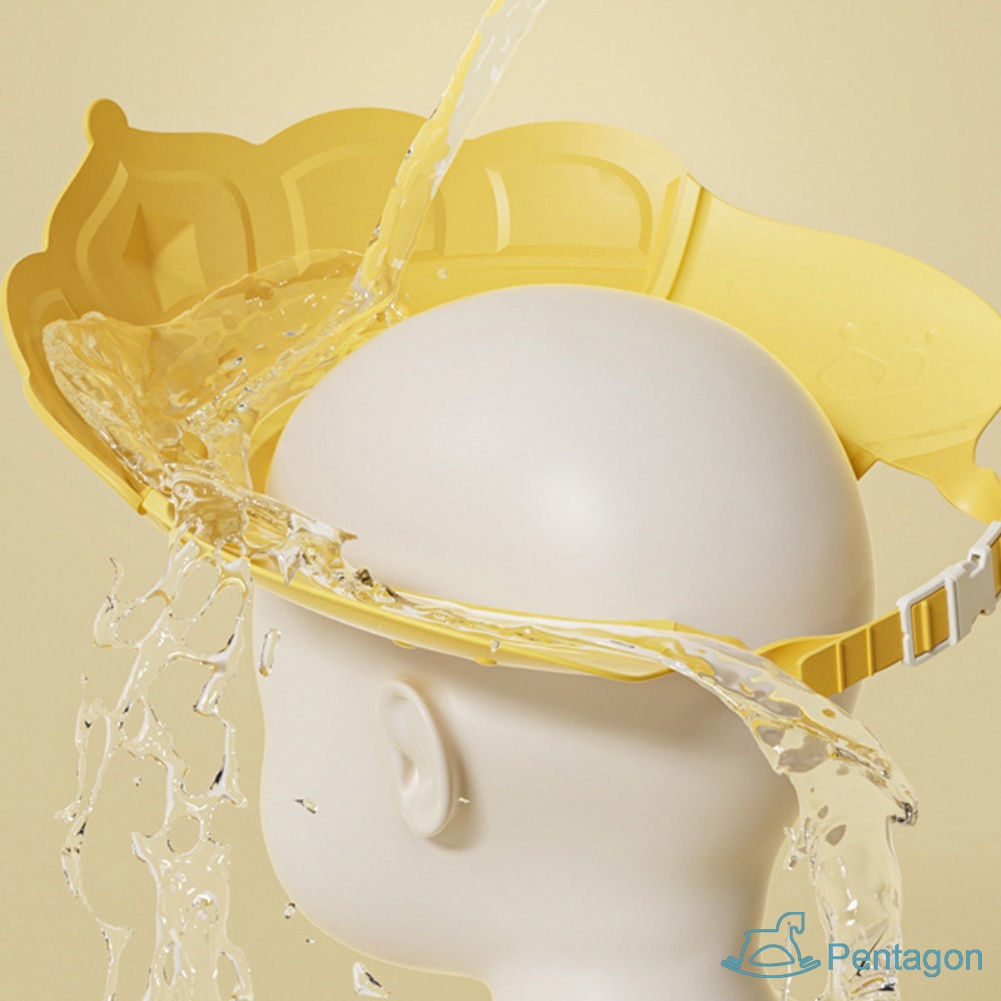 Mũ Chắn Nước Gội Đầu Bảo Vệ Tai Cho Bé Bằng Chất Liệu Silicone