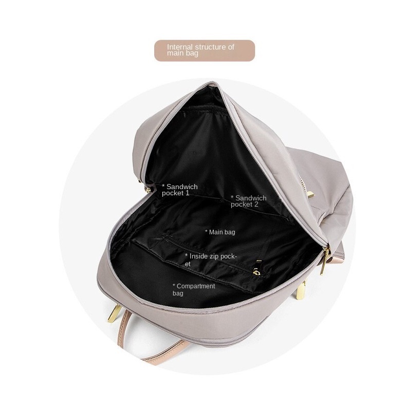 Túi Đựng laptop 14 inch Bằng Vải oxford Chống Nước Chống Trộm Sức Chứa Lớn Cho Nữ