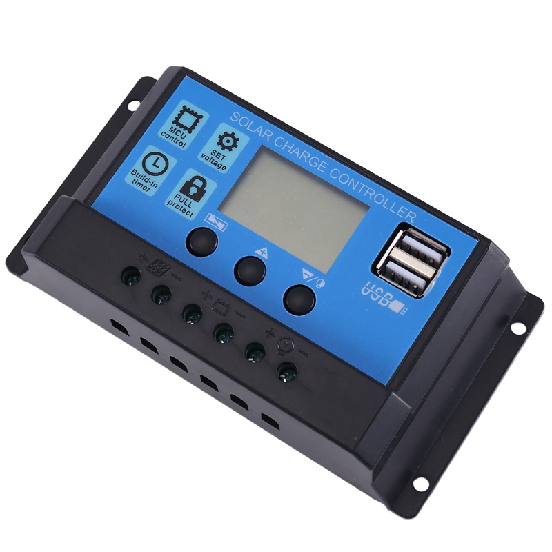 Tấm Pin Năng Lượng Mặt Trời Chống Thấm Nước Sạc Pin Khẩn Cấp Cổng USB Kép Dành Cho Xe Hơi Du Thuyền RV