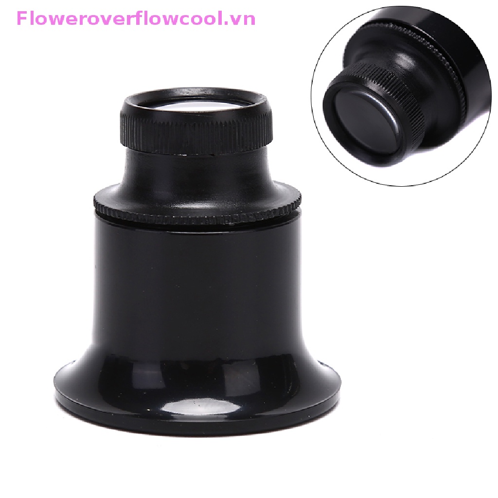 Kính Lúp Phóng Đại 20X Hỗ Trợ Sửa Chữa Đồng Hồ Trang Sức