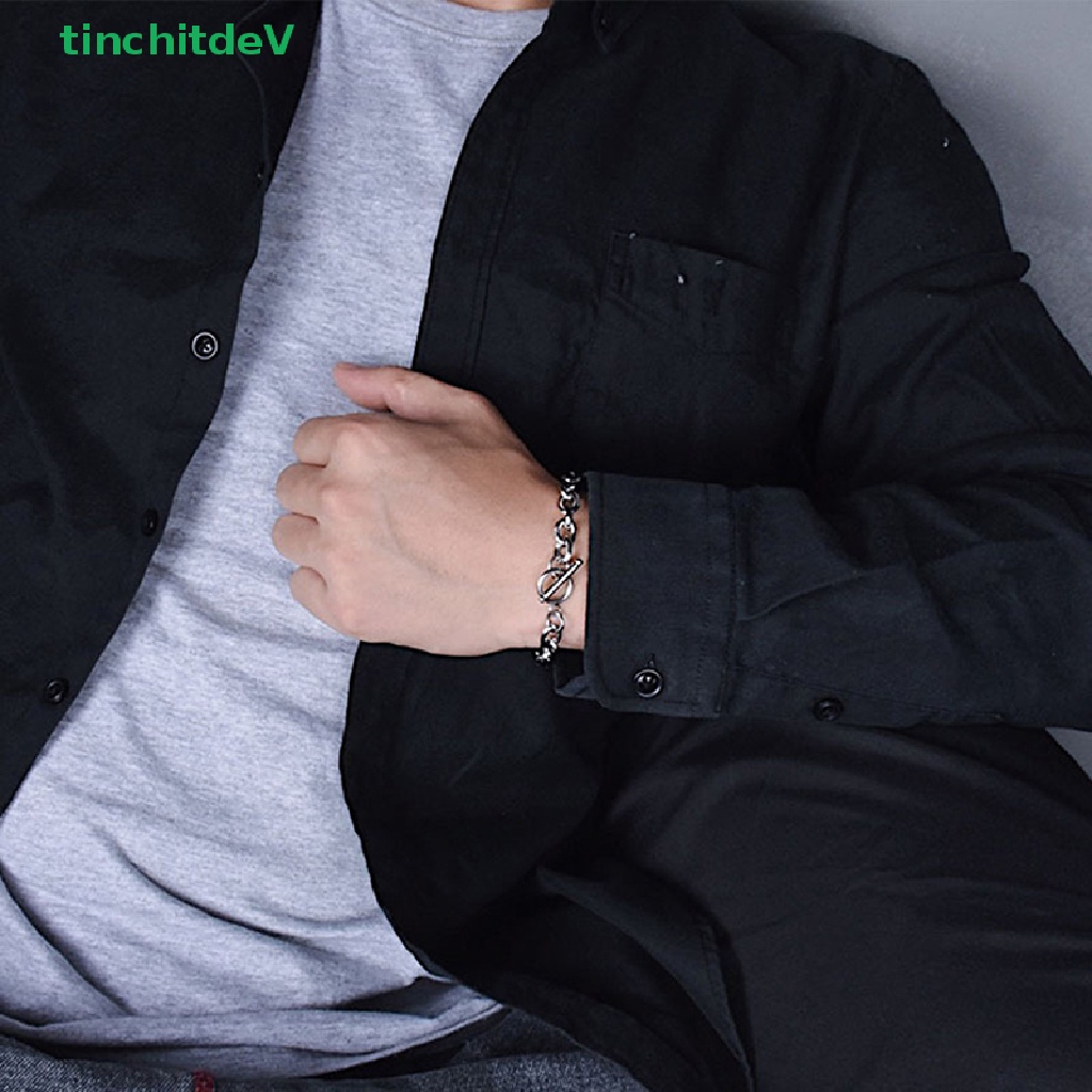 Vòng Đeo Tay Dạng Chuỗi Chữ O Đơn Giản Thời Trang Dành Cho Nam Nữ