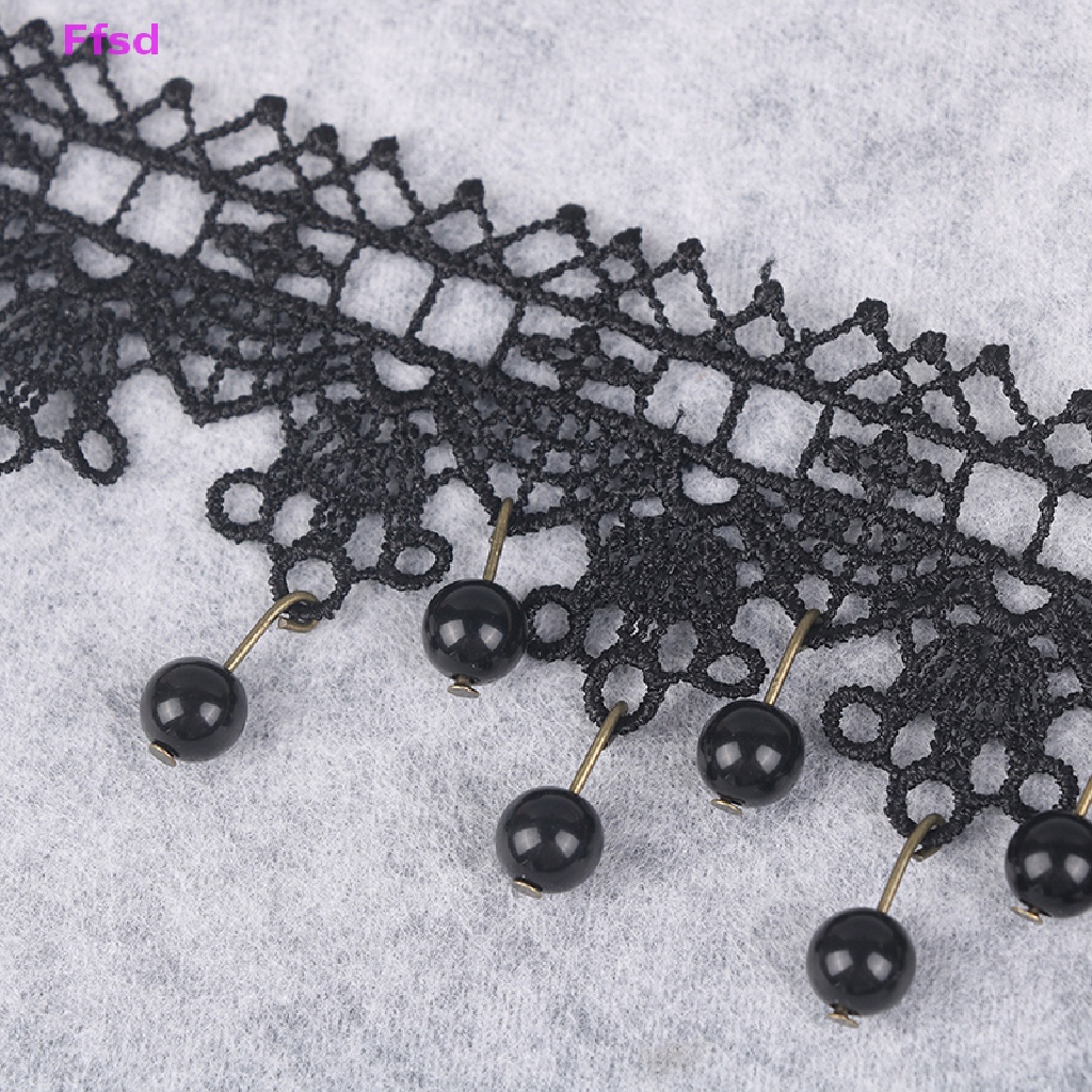 {Ffsd} Vòng Cổ Choker Ren Phong Cách Gothic Vintage Quyến Rũ Cho Nữ