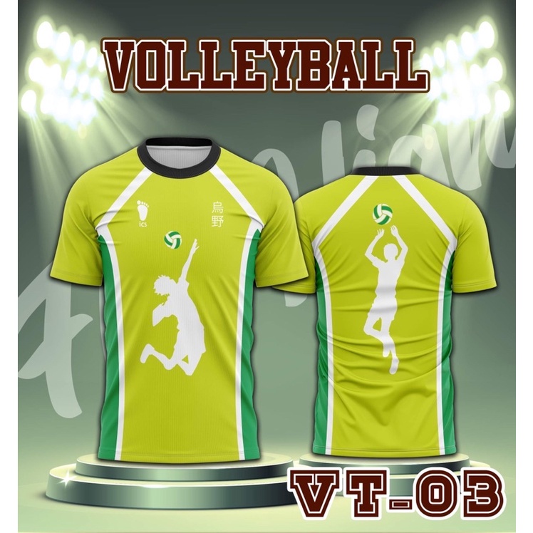 Volleyball Thăng Hoa Tùy Chỉnh Tên Tùy Chỉnh  Áo Thun Bóng Chuyền volleyball jersey [Hàng Có Sẵn)