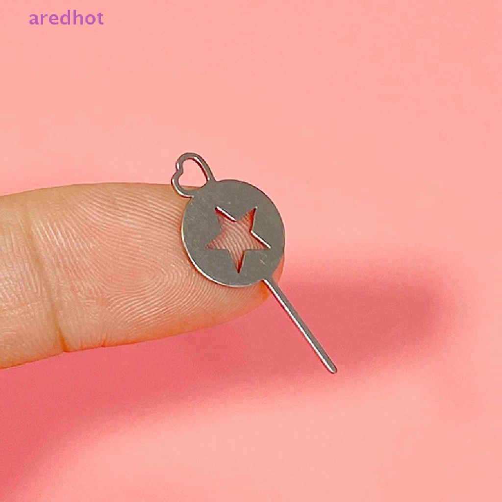1 Bộ Dụng Cụ Đọc Thẻ Sim Điện Thoại Bằng Thép Không Gỉ Mới