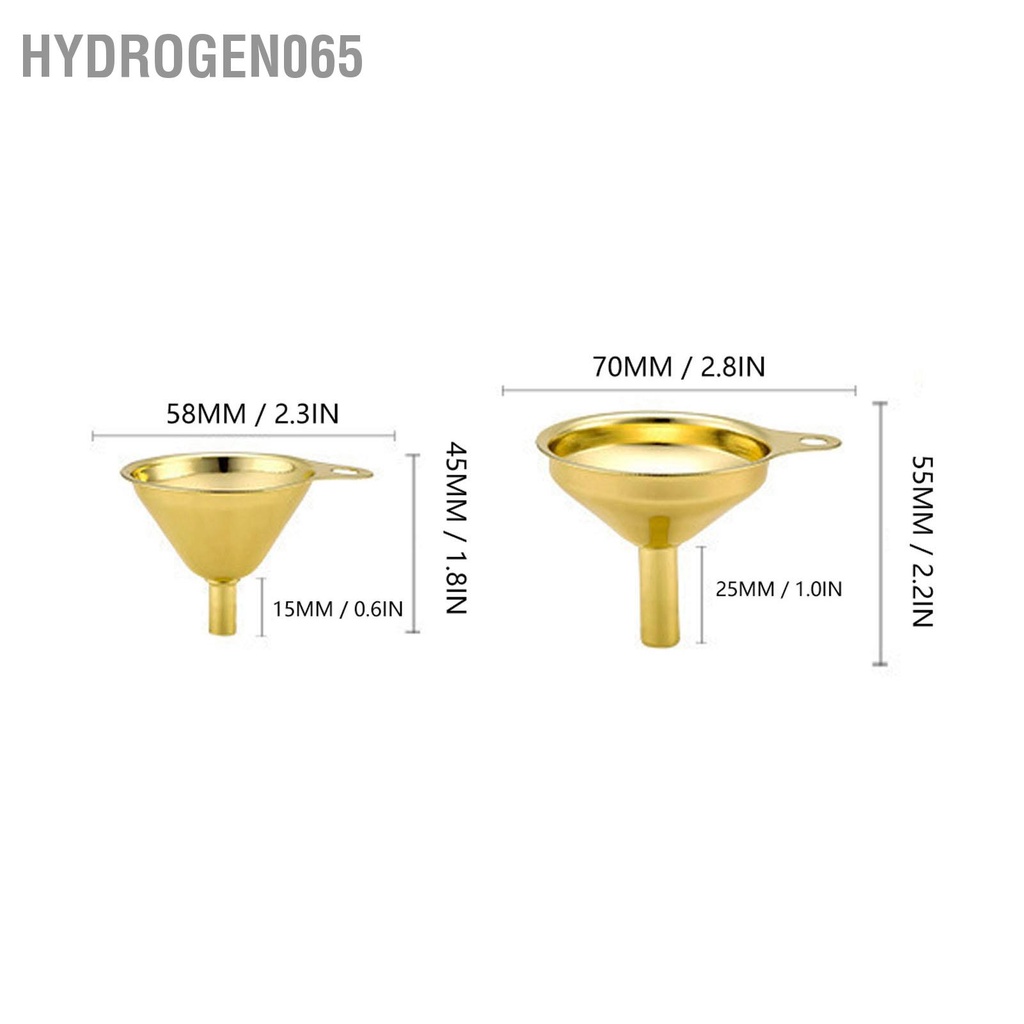 Set 3 Phễu Bằng Thép Không Gỉ Tiện Dụng Cho Nhà Bếp
