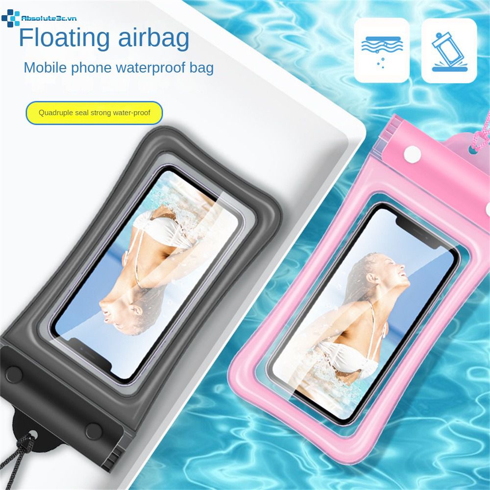 Mobile Túi Đựng Điện Thoại Chống Thấm Nước Có Thể Sử Dụng Màn Hình Cảm Ứng Tiện Dụng Khi Đi Bơi
