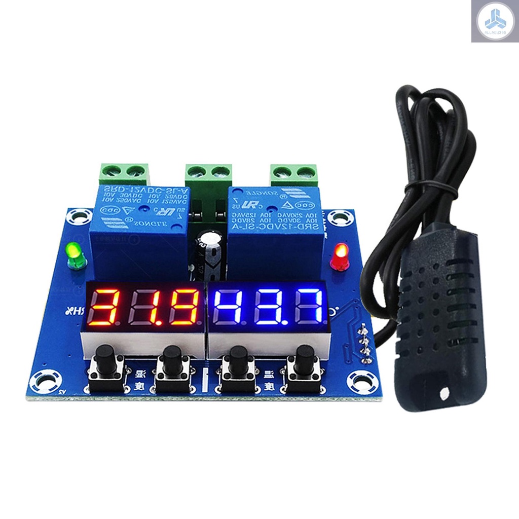 ZFX-M452 Humidity Temperature Controller Module Digital Thermostat Humidistat Controller Automatic Constant Temperature and Humidity   Controller