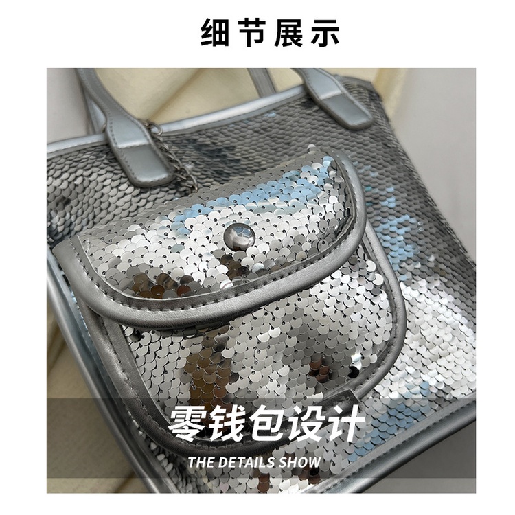 Set Túi Xách + Túi Đeo Vai + Ví Cỡ Lớn Phong Cách Hàn Quốc Thời Trang Mùa Hè 2023 Mới Cho Nữ A4