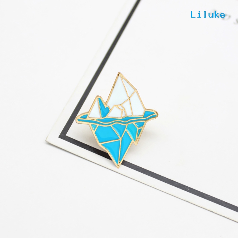 Ghim Cài Áo Hình Sóng Biển Hoạt Hình Xinh Xắn