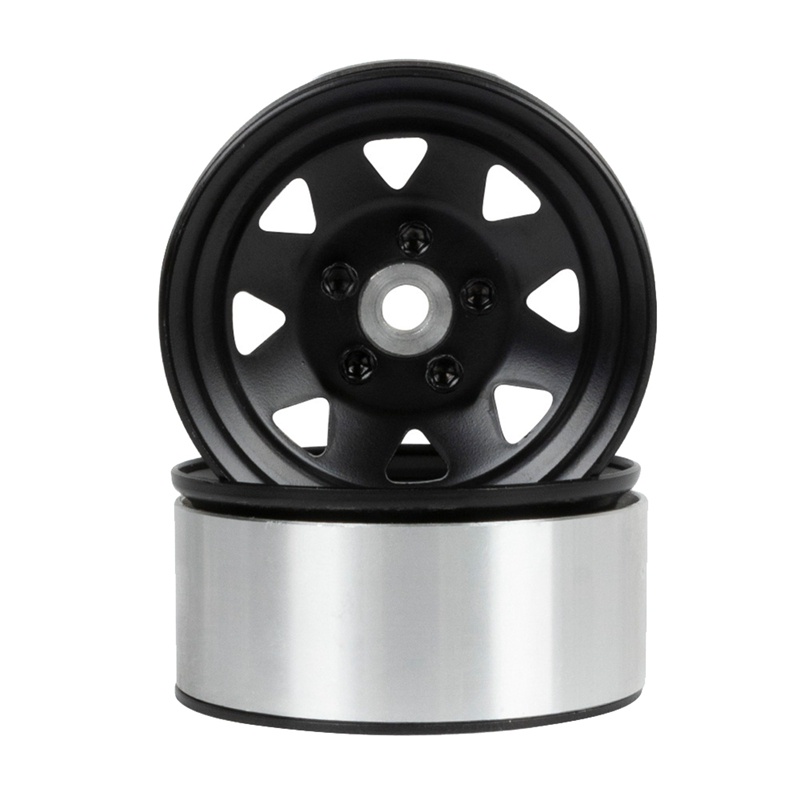 Set 4 Vành Bánh Xe 1.0 Bằng Kim Loại Dành Cho Xe Điều Khiển Từ Xa SCX24 SCX24