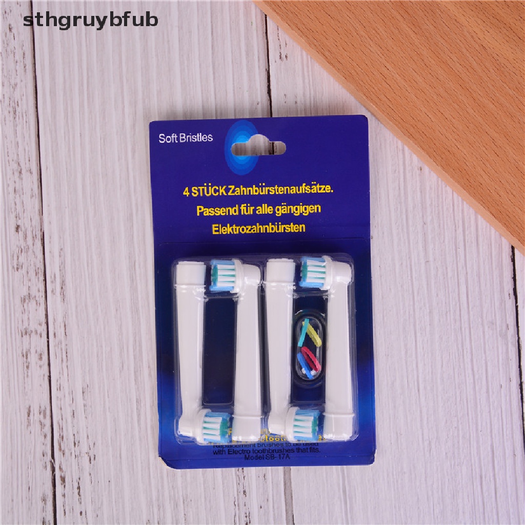 Set 4 Đầu Thay Thế Cho Bàn Chải Đánh Răng Điện Oral B SB-17A
4 Đầu Bàn Chải Đánh Răng Điện SB-17 Lông Mềm Thay Thế Cho Oral B 3D Vn VN