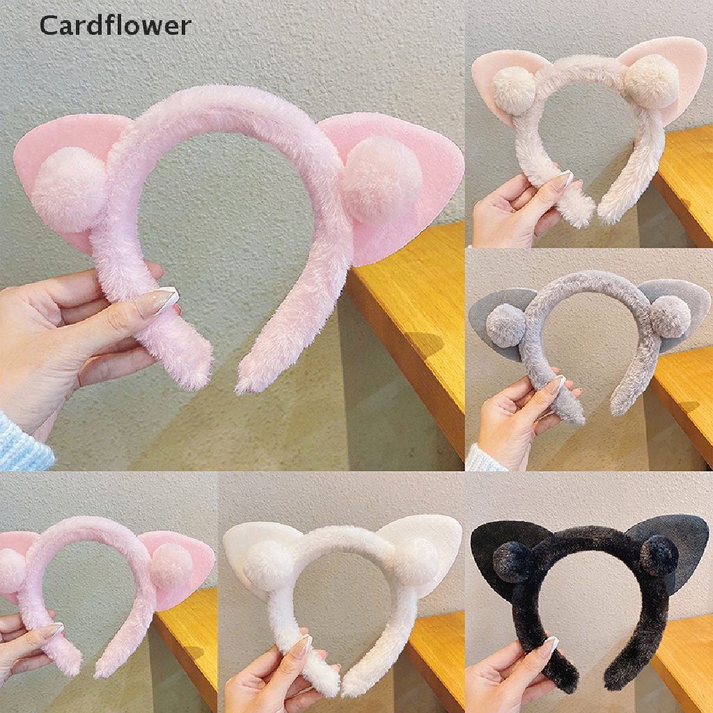 1 Băng Đô Tai Mèo Thời Trang Cho Nữ Rửa Mặt