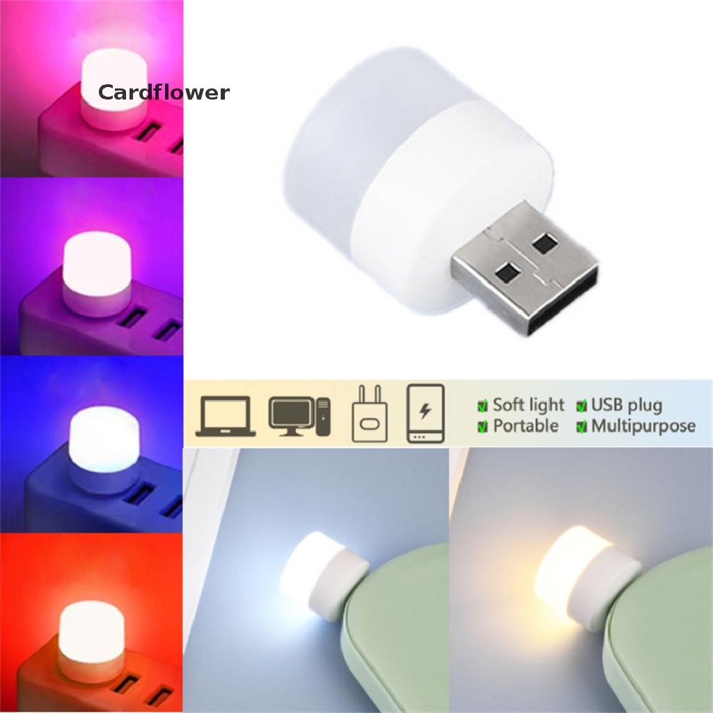 Đèn LED Mini Có Cổng Sạc USB Tiện Lợi
