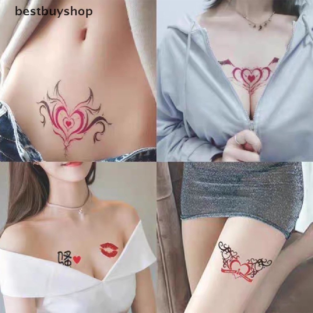 Bộ 10 Hình Xăm Dán Tạm Thời Chống Thấm Nước