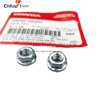2 ốc bắt rỗ giỏ trước, mopin sườn... xe Dream zin. Đai ốc 6mm -Chkop